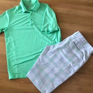 Nile shirt and golf pants